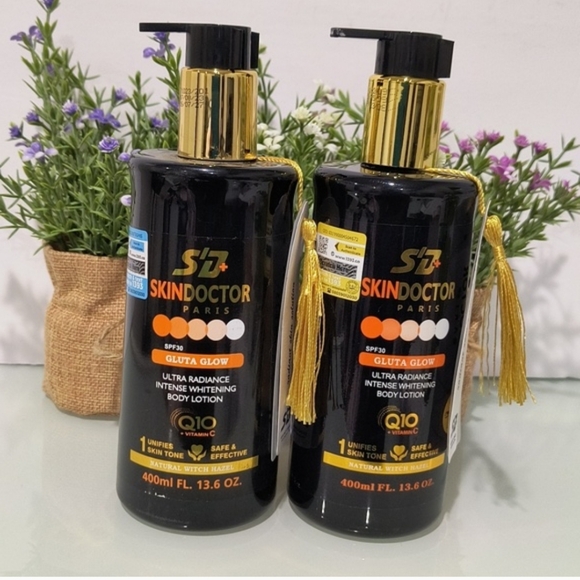 2X Skin Doctor Gluta Glow Body Lotion 400ml (2 Pcs)